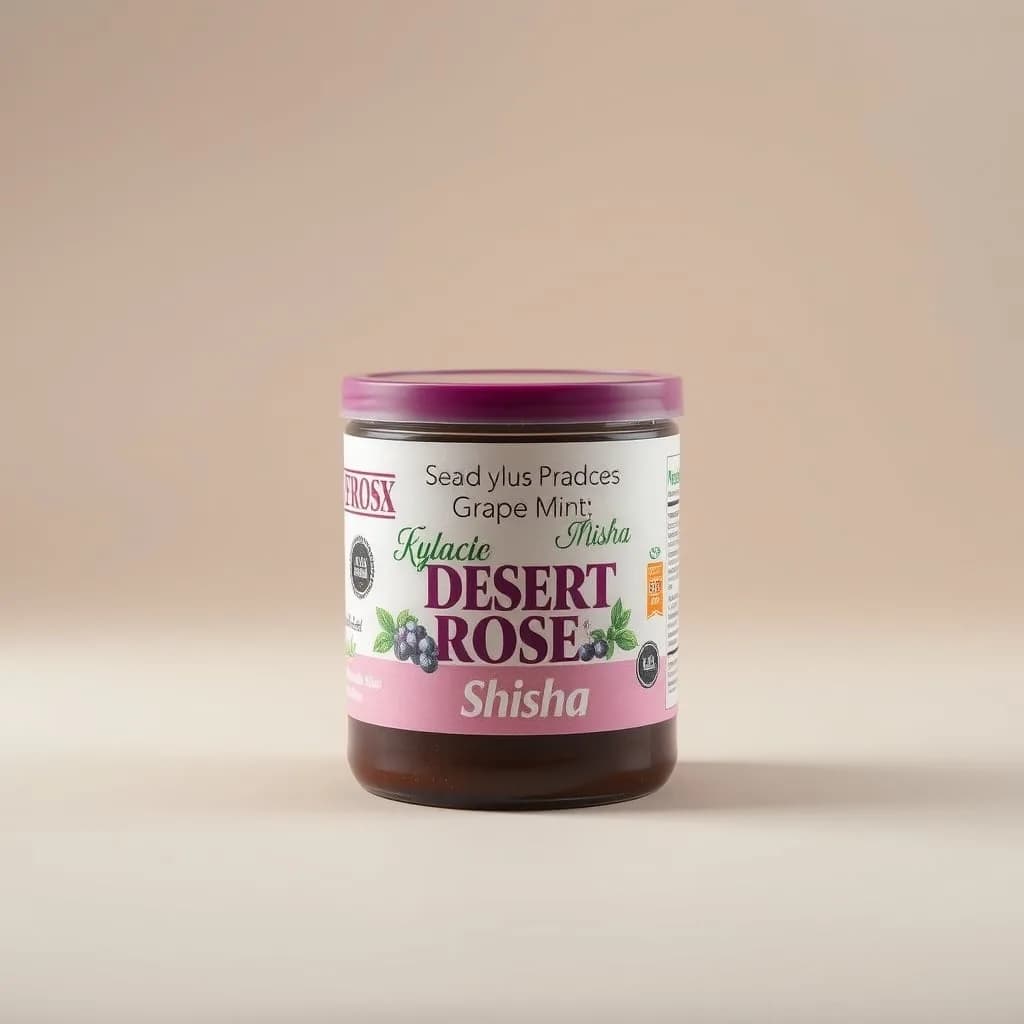 Desert Rose Grape Mint Shisha product photo