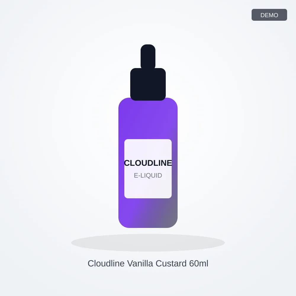Cloudline Vanilla Custard 60ml (Demo) product image