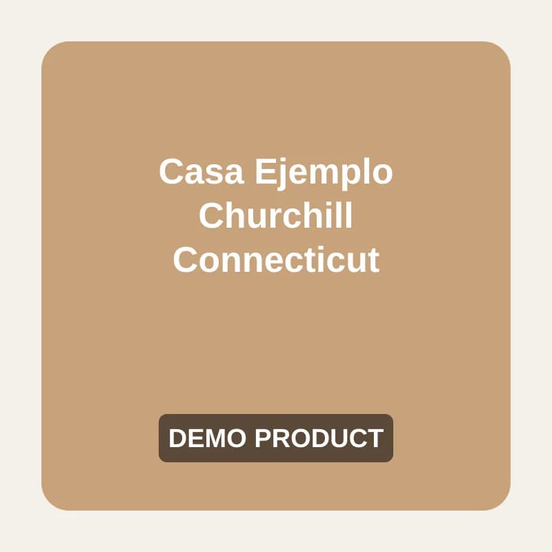 Casa Ejemplo Churchill Connecticut (Demo) — demo placeholder image