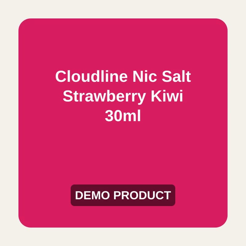 Cloudline Nic Salt Strawberry Kiwi 30ml (Demo) — demo placeholder image