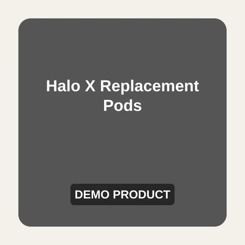 Halo X Replacement Pods (Demo) — demo placeholder image