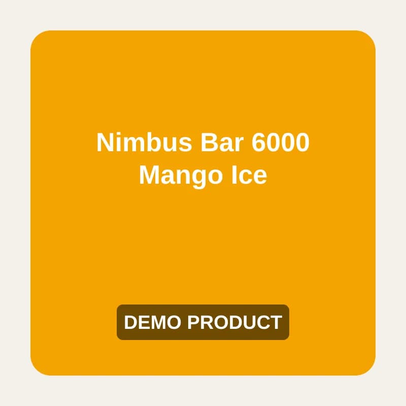 Nimbus Bar 6000 Mango Ice (Demo) — demo placeholder image