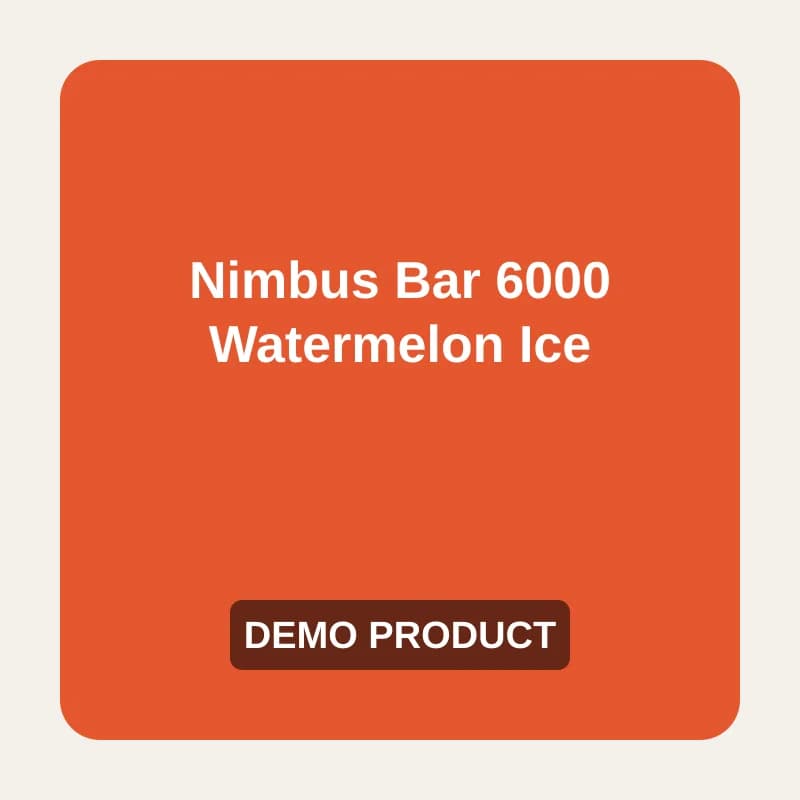 Nimbus Bar 6000 Watermelon Ice (Demo) — demo placeholder image
