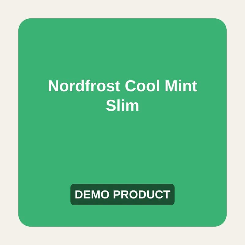 Nordfrost Cool Mint Slim (Demo) — demo placeholder image