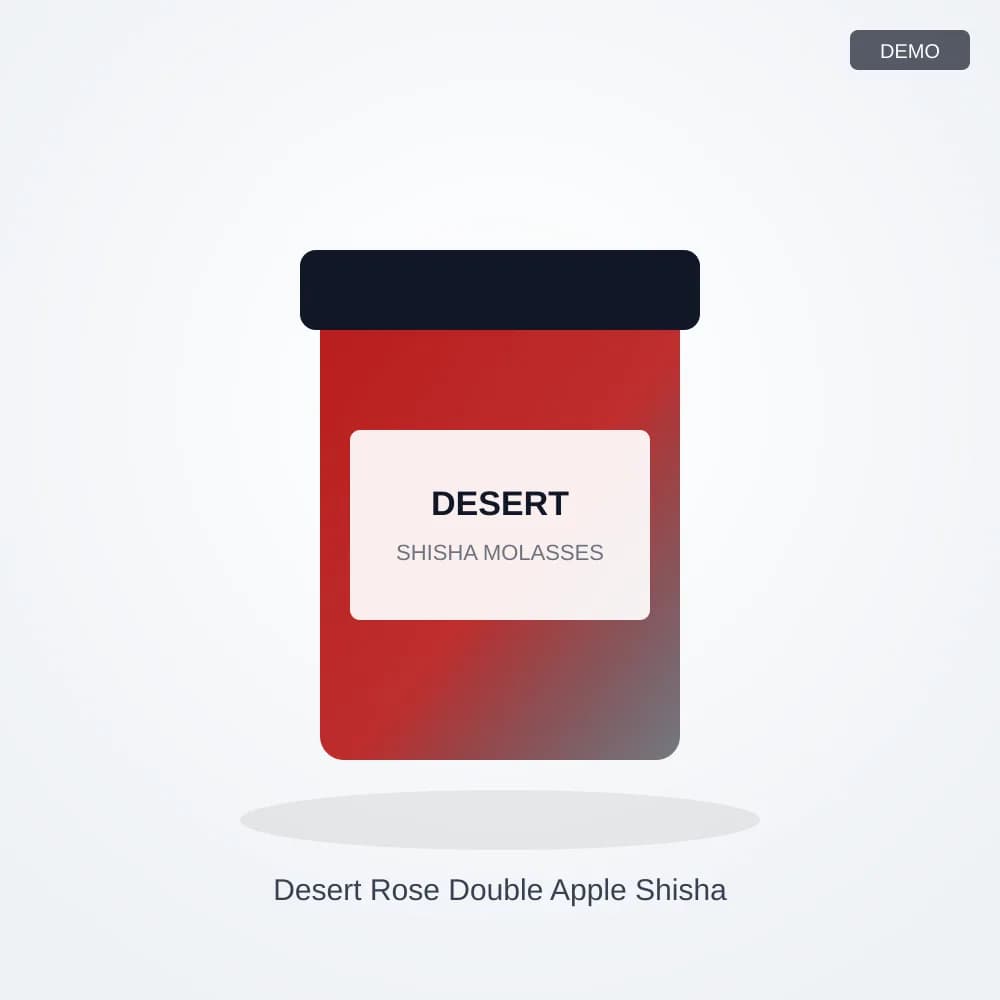 Desert Rose Double Apple Shisha (Demo) product image