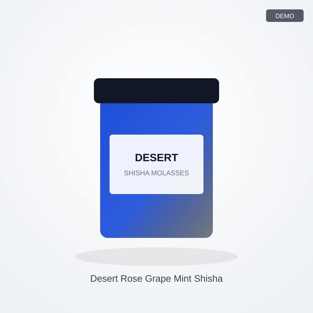 Desert Rose Grape Mint Shisha (Demo) product image