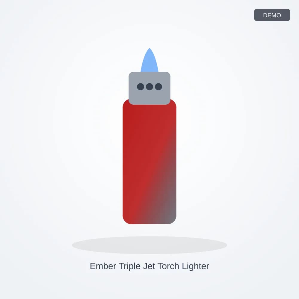 Ember Triple Jet Torch Lighter (Demo) product image