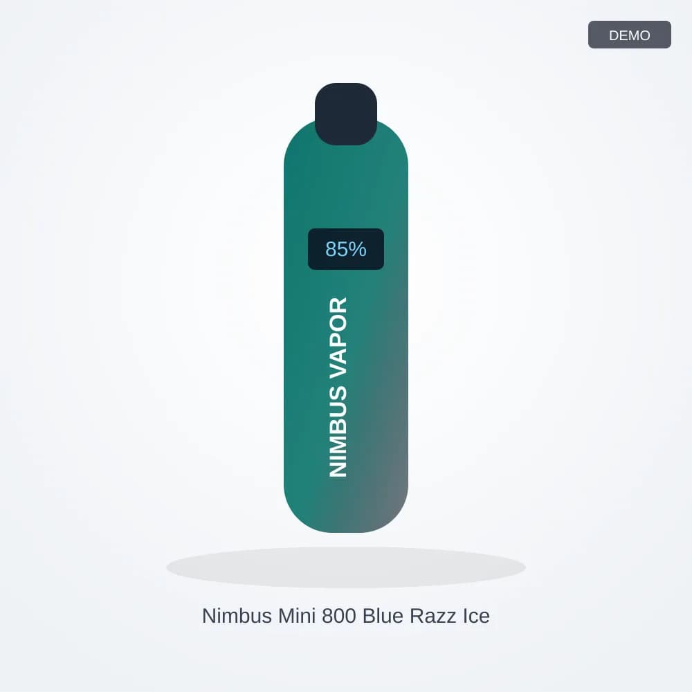 Nimbus Mini 800 Blue Razz Ice (Demo) product image